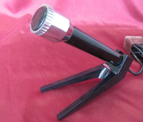 VINTAGE GERMAN SPEECH MICROPHONE GRUNDIG w/ORIGINAL BOX - Picture 3 of 8