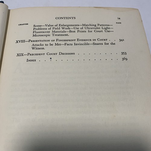 Bridges PRACTICAL FINGERPRINTING 1942 Hardcover. First Edition. - Imagen 9 de 21