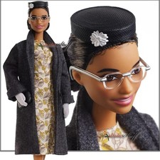 🥥 Rosa Parks Barbie Inspiring Women Series Civil Rights Activist🆕AS SHOWN👇