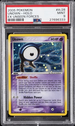 Unown graded PSA 9 for sale on eBay
