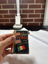 Vintage Russell Game Of Flags Of The United Nations Card Game USA F1