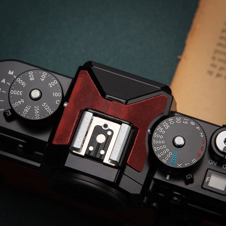 Adesivo adesivo de couro real protetor para câmera Nikon ZF sem resíduos - Imagem 3 de 4