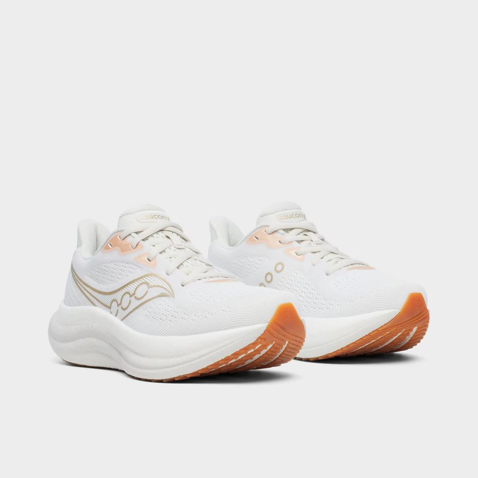 Women's Saucony Triumph 23 Running Shoes White/Arctic S1102322 100 thumbnail 3