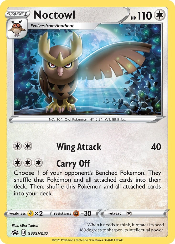 Noctowl Holofoil [SWSD - SWSH027