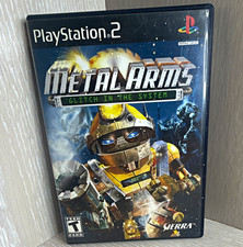 Sony PS2 Metal Arms Glitch in the System with manual and tested Working 