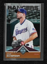 2024 Topps Transcendent Collection Icons Chrome Max Scherzer (White Jersey) 00gy