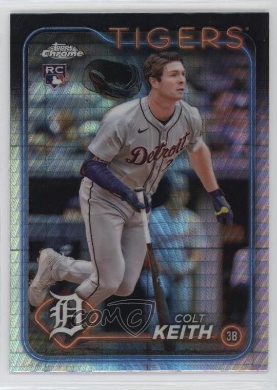 2024 Topps Chrome Update Prism Refractor Colt Keith #USC8 Rookie RC 0su8