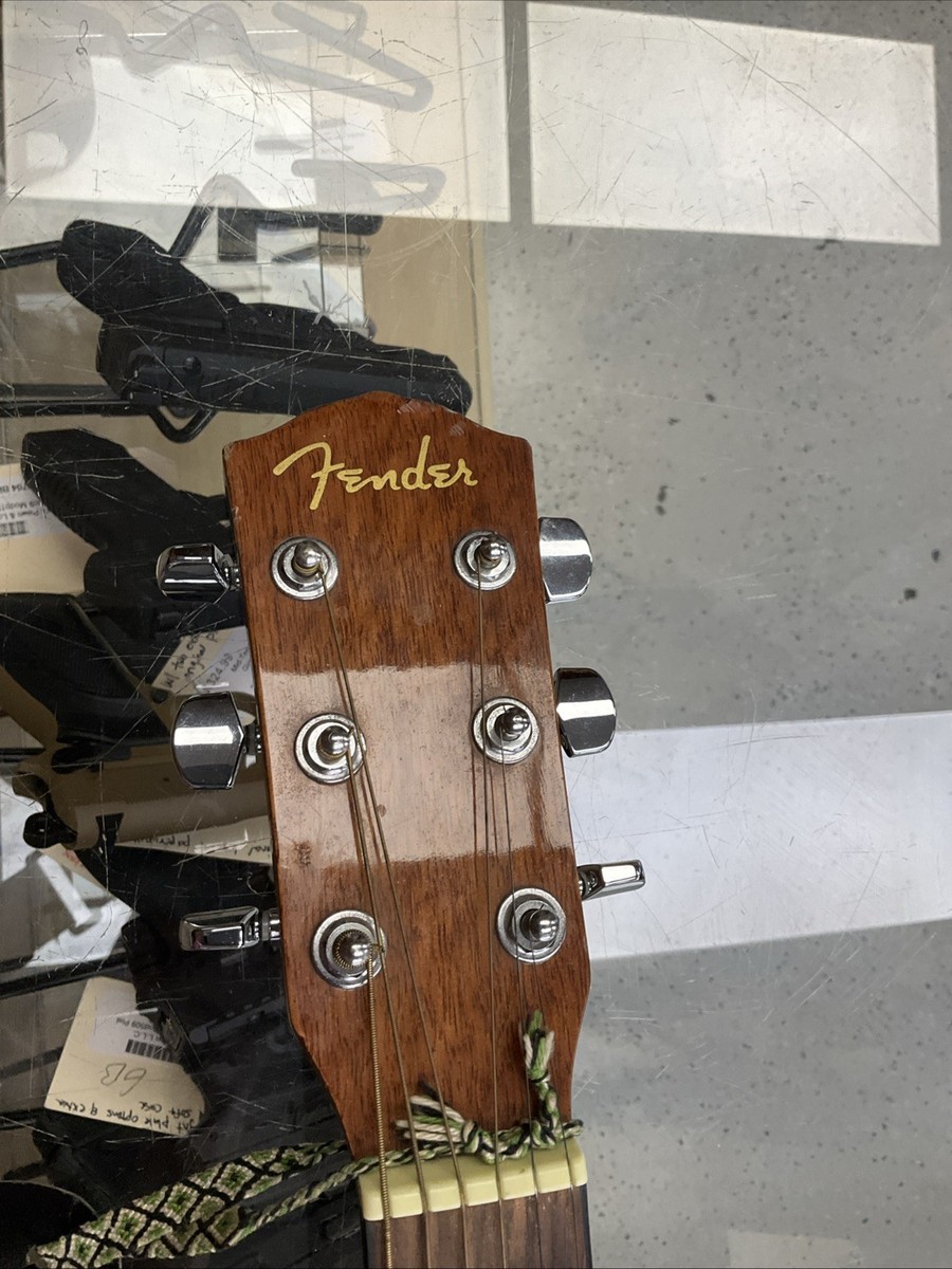 Fender DG8S NATURAL Dreadnought Acoustic Guitar Right-Handed