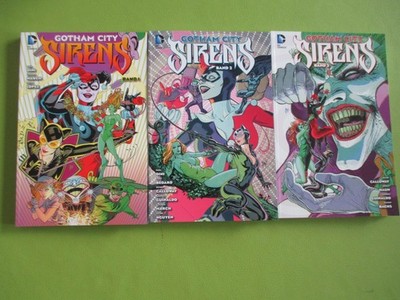 GOTHAM SIRENS Band 1,2,3 komplett Panini
