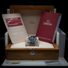 Omega Seamaster Diver 300M Mint Black Wave Dial Complete Set 210.30.42.20.01.001 2
