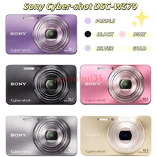 Sony Cyber-shot DSC-W570 16.1MP 5x Optical Zoom Digital Camera🖤🩶💛🩷💜