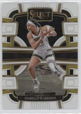 2024 Panini Select WNBA Concourse White Prizm 12/99 Isabelle Harrison #24 0u2j