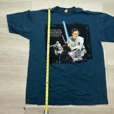Vintage Star Wars Episode 1 Shirt Size XL The Force 90s VTG | eBay