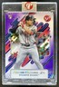 2025 Topps Pristine Nacho Alvarez Jr. RC Purple Refractor Rookie #/99 Braves
