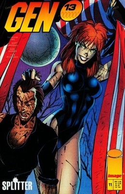 Gen 13 - No. 11 - Sliver (1997-1999) Bookstore Issue Condition 1/1-