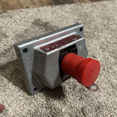 COOPER CROUSE HINDS EDSC2184 TT Explosion Proof Black Push Button Station 3/4''