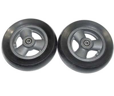6'' x 1.5'' Quickie PRIMO TIRES Low Profile Wheelchair Front Wheel Caster 3 Spoke