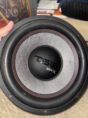 DS18 GEN-X124D 12'' Inch Subwoofer 900 W Max Dual 4 Ohm Bass Sub Woofer Speaker