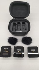 RODE Wireless GO II Dual Channel Wireless Microphone System Used With Accessori