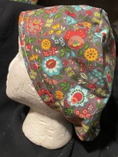 Made With Love l Cotton Scrub Cap Unisex Medical One Size G  