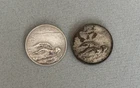 2 x VINTAGE WWII NORTH AFRICAN CAMPAIGN SWIMMING MEDALS World War Two