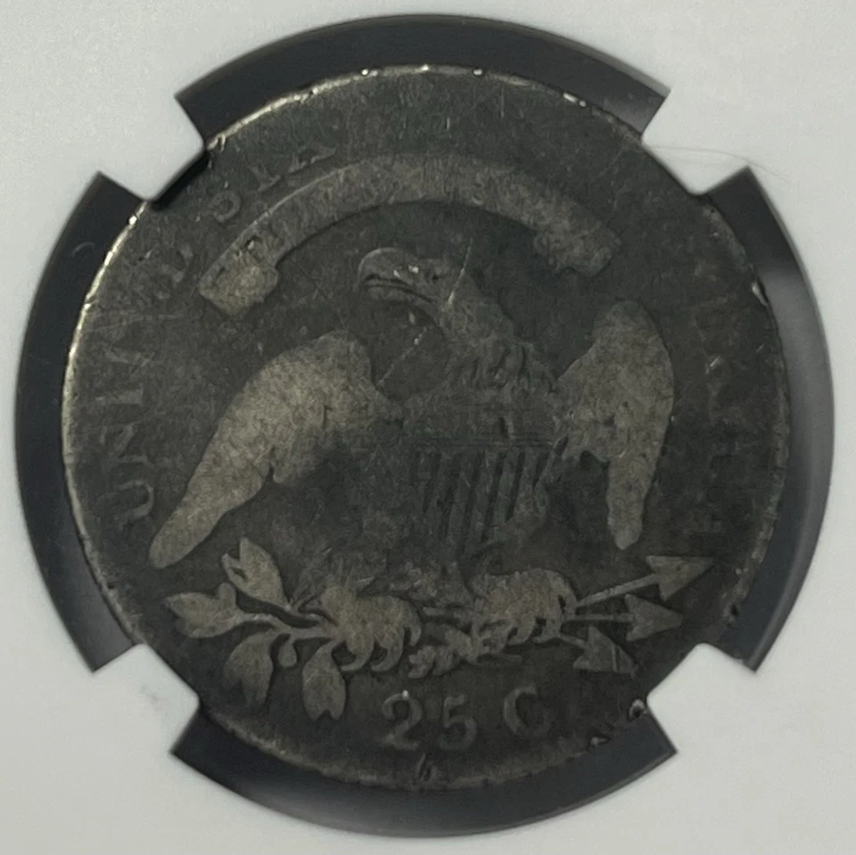 1818 CAPPED BUST 25C G 4 NGC - Image 4 of 4