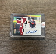 2020 Absolute Tools of the Trade Triple Patch Autograph J.D. Martinez 1/1 Boston