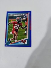 2025 Panini Donruss - Rated Rookie Benjamin Morrison #361 Press Proof Blue (RC)