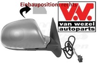 Van Wezel 7623808 AußEnspiegel Rechts Spiegel AußEn FüR Skoda
