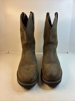 Wolverine Ranchero Wellington Work Boots Men 10.5M  Soft Toe. W10833