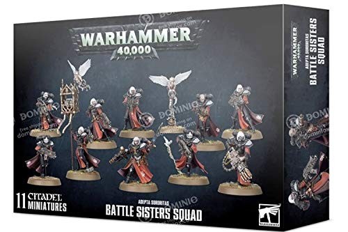 Games Workshop Warhammer 40K 52-20 Adepta Sororitas Battle Sisters Squad
