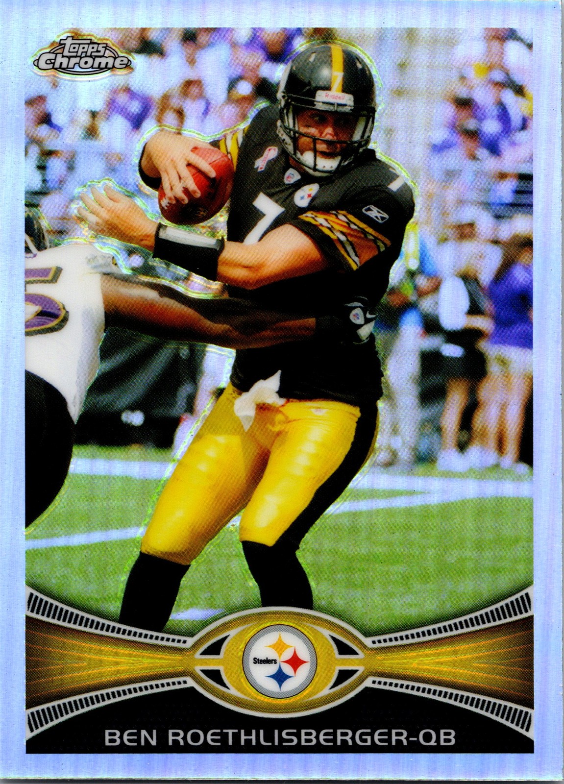 2012 Topps Chrome #182 Ben Roethlisberger Refractor