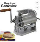 Manual Corn Tortilla Maker- GONZALEZ Maquina Tortilladora Aluminum *See Descript