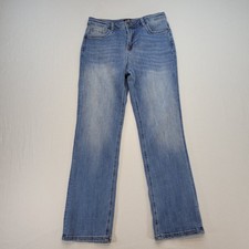 7 For All Mankind Austyn Jeans Kids 14 Blue Straight Leg Denim