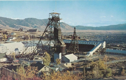 Mining - 2 Cards - The Berkely Pit - Copper ore mine - Butte Montana