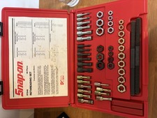 Snap-on RTD48 48pc Rethreading Set. Fractional and Metric. Complete Set. 