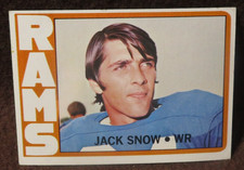 13365 1972 TOPPS JACK SNOW #152