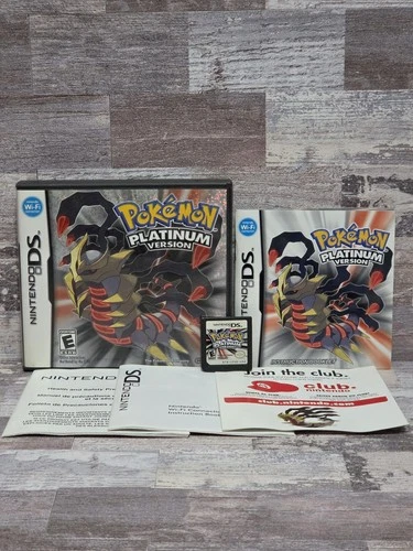 New ListingPokemon Platinum Version (Nintendo DS, 2009) Authentic Complete CIB Tested