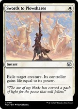 Swords to Plowshares - Near Mint MTG Commander: March of the Machine