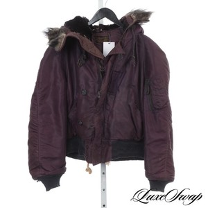 ジャケット・アウター archive type N-2B flight jacket burgundy archive type N-2B flight jacket burgundy - メルカリ