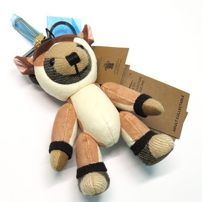 BURBERRY Thomas Bear Charm in Deer 8041882 Color Archive Beige