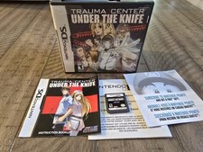Trauma Center: Under the Knife (Nintendo DS, 2005) *CIB/Tested*