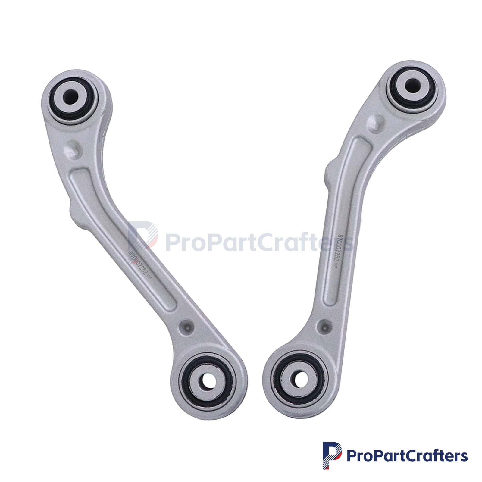 2PCS 670007252 Rear Suspension Control Arm Kit Fits Maserati Ghibli Quattroporte
