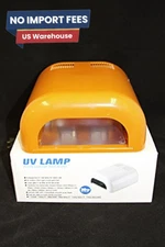 Tan 36W Nail Gel UV Curing Lamp Dryer w/ Timer Professional Salon Use