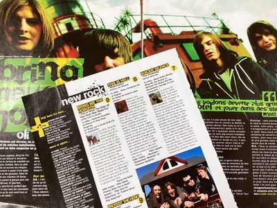 BRING ME THE HORIZON Oli Sykes- rare French cuttings from 2008