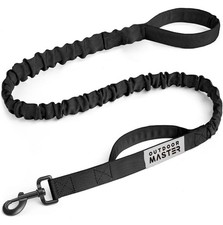 OutdoorMaster Bungee Dog Leash, Heavy Duty Dog Leash with Shock Absorption NEW