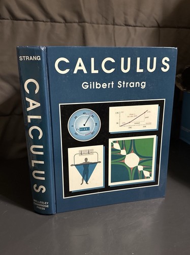 Calculus Hardcover By Strang, Gilbert 1991 VERY GOOD