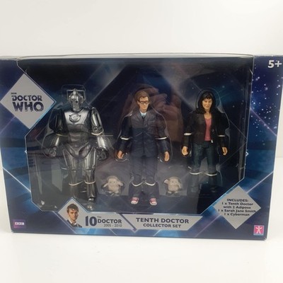 The 10th Doctor's Collector Set Inc Dr Who, Cyberman, Sarah Jane Smith
