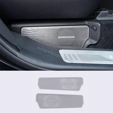 Silver Titanium Seat L&R Air Vent Dust Cover 2X For Toyota Sienna 2021-2023 2025
