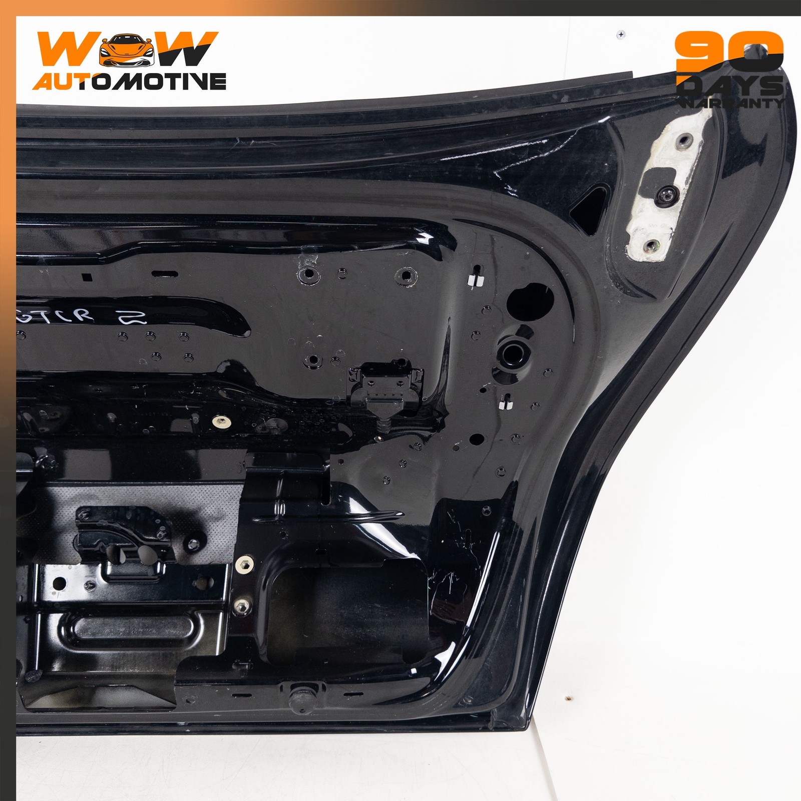 12-17 BENTLEY CONTINENTAL GT COUPE REAR TRUNK LID PANEL ASSEMBLY BLACK OEM